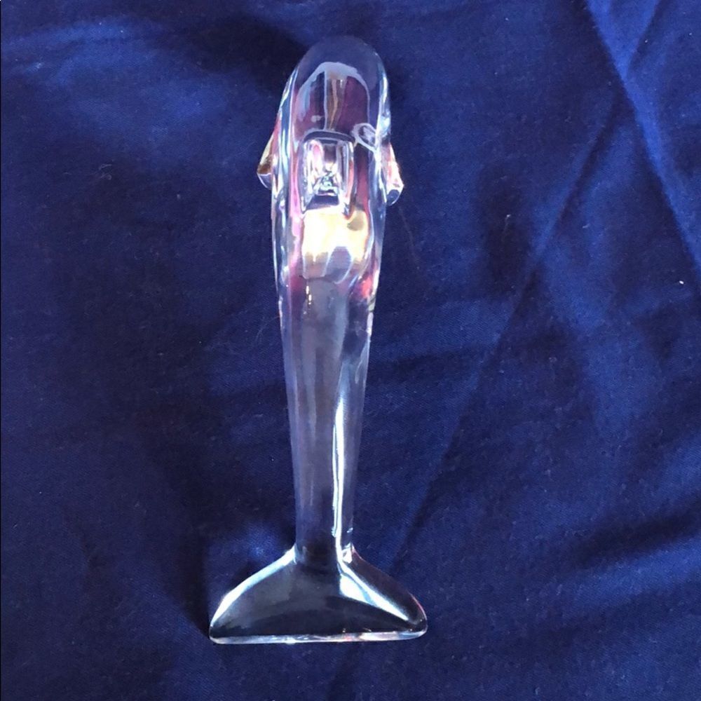 Vintage Baccarat Dolphin - Picture 2 of 3